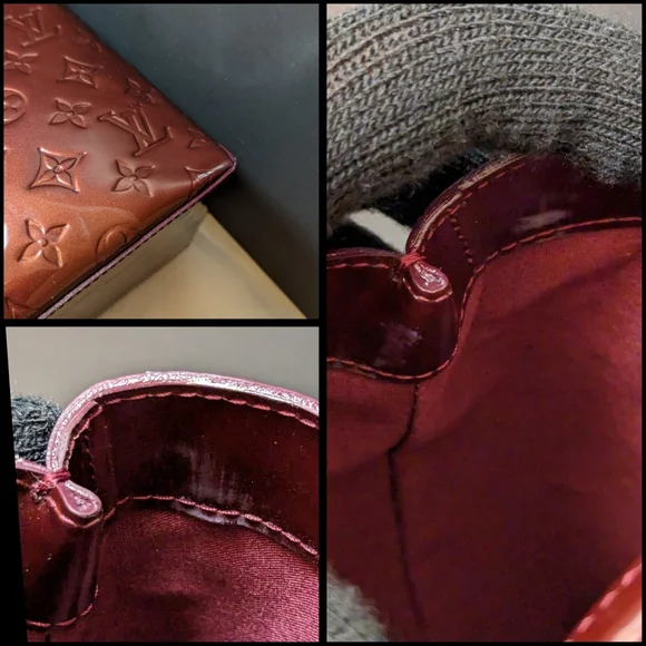 ✨️💎Authentic Louis Vuitton Wilshire MM monogram Vernis - Picture 13 of 16